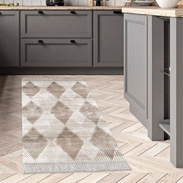 Conceptum Alfombra Marrón 80 x 120 cm